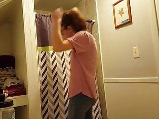Spying pretty legal age teenager on shower,second part two