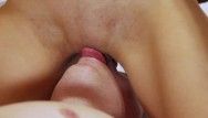 Love tunnel licking and facesitting orgasms close up - hotkralya rides his face